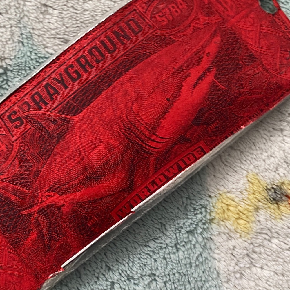 Sprayground Bold Red Shark Phone Cover